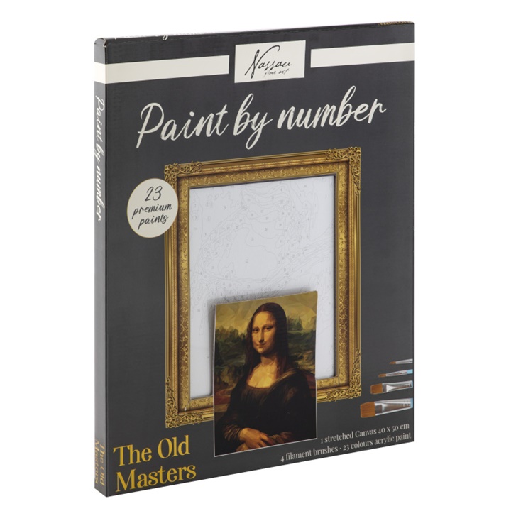 Pictură după numere Nassau Mona Lisa