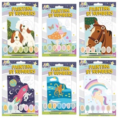Pictură pe numere pentru copii Craft Planet | motive diferite