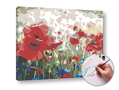 Pictura prin numere ABSTRACT WILD MAKES | dificultate scăzută