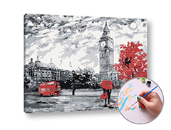 Pictura prin numere LONDRA FEELINGS | dificultate medie
