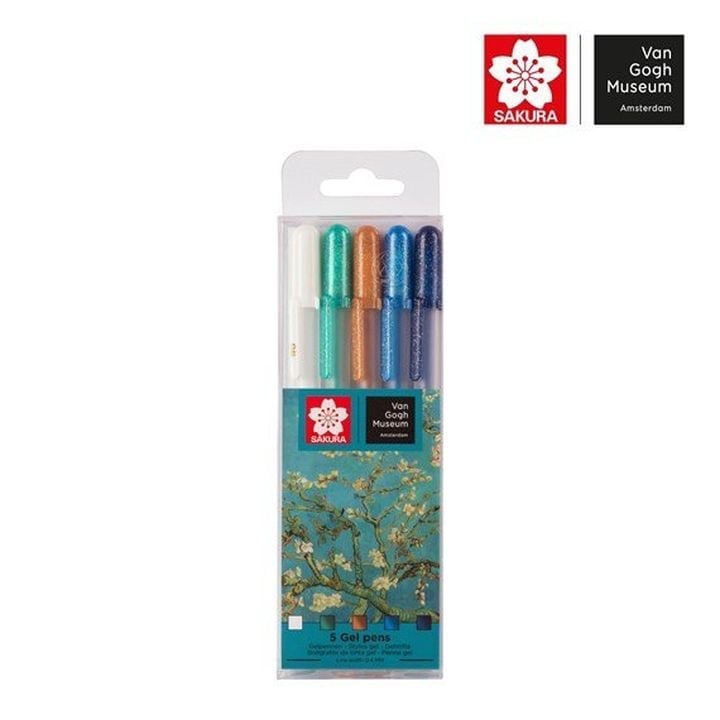 Pix cu gel Sakura Gelly Roll Van Gogh Museum - 5 buc