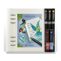 Pixuri Cameleon cu caiet Filofax- set 6 bucăți