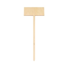 Placa din lemn pe bat 28 cm