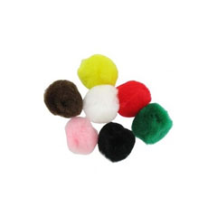 Pomponi 20 mm - mix de culori - 50 buc