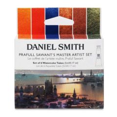 Prafull Sawant Set acuarelă semnătură
