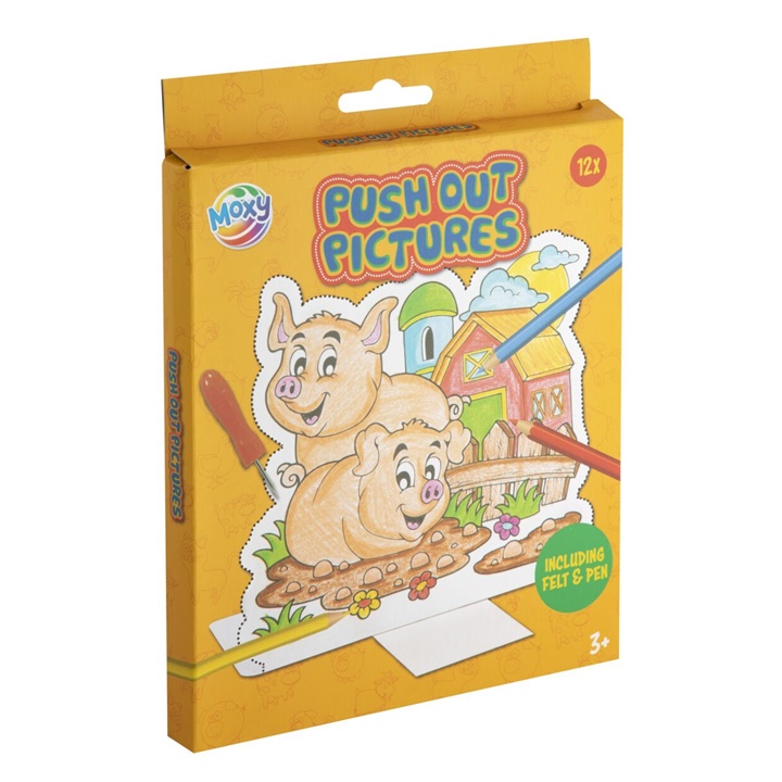 Punch-Out Pictures Farm Set