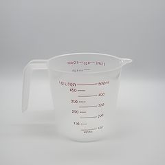 Recipient de amestecare și turnare din plastic 500ml