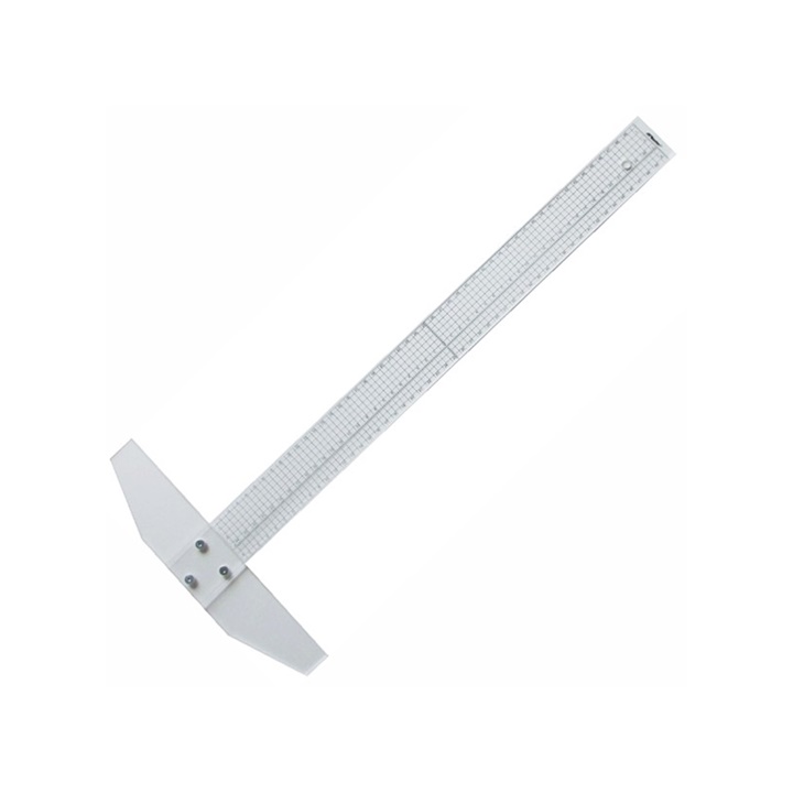 Riglă de plastic cu profil T LENIAR - 70 cm