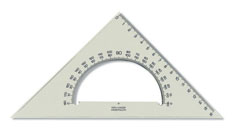 Echer triunghi 45/177 cu protractor KKO