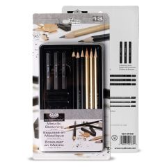 Royal &amp; Langnickel Essentials Metallic / Set de schițe din 13 piese