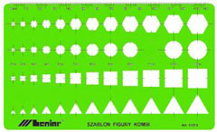 Șablon tehnic - geometrice