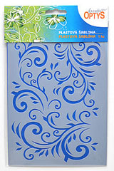 Șablon plastic 15x20cm - formele filigranate