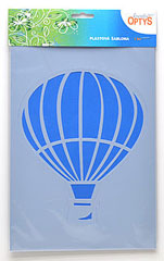 Șablon plastic 20x30 cm - balon