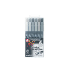 Sakura Koi Coloring Brush Pen carioci - set de 6 produse