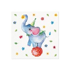 Șervețele decoupage - Circus Elephant  - 1 buc