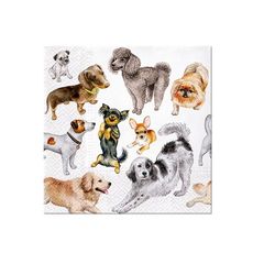 Șervețele decoupage - Dogs Happiness  - 1 buc