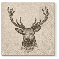 Servetele Eco pentru decoupage Cerb - 1 bucata
