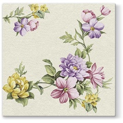 servetele pentru decoupage Airlaid Elegant Garland - 1 buc