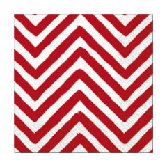 Șervețele pentru decoupage - Big Chevron Red - 1 produs