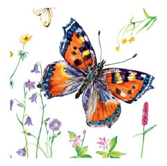 Șervețele pentru DECOUPAGE - Butterfly - 1 buc