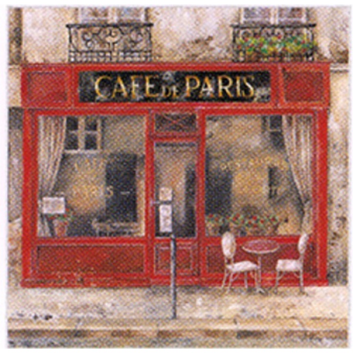Șervețele pentru DECOUPAGE Cafe de Paris - 1 buc