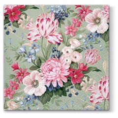 Servetele pentru decoupage Calm flowers - 1 buc