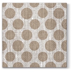 Servetele pentru decoupage Dots on Linen - 1 buc