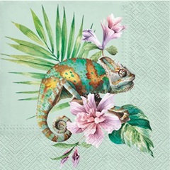 Servetele pentru decoupage Exotic Chameleon - 1 buc