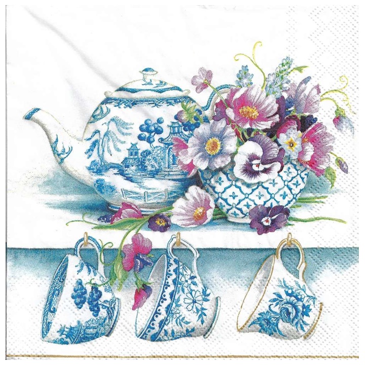 Șervețele pentru decoupage Fine Bone China - 1 piesă