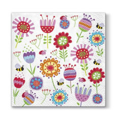 Șervețele pentru decoupage - Flori - 1 produs
