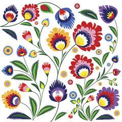 Șervețele pentru DECOUPAGE - Flori colorate - 1 buc