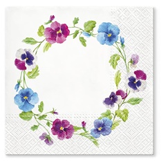 Servetele pentru decoupage Flower Wreath - 1 buc
