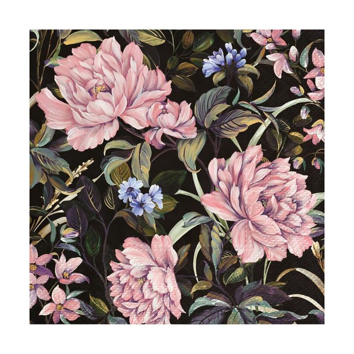 Servetele pentru decoupage Flowers Mystery - 1 buc