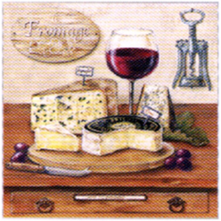Șervețele pentru DECOUPAGE Fromage - 1 buc