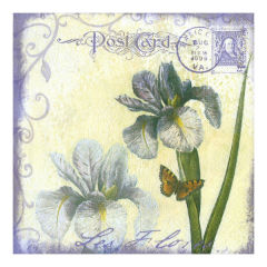 Șervețele pentru decoupage - Iris - 1 produs