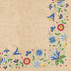 Șervețele pentru decoupage - Kashubian Folk 4 - 1buc