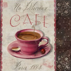 Șervețele pentru DECOUPAGE - La o cafea - 1 buc
