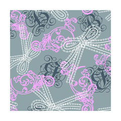 Șervețele pentru decoupage - Lacy Bows - 1 ks -SDL824053