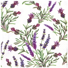 Servetele pentru decoupage Lavender Twings - 1 buc