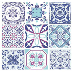 Șervețele pentru DECOUPAGE - Moroccan Tiles - 1 buc