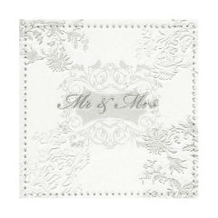 Șervețele pentru decoupage - Mr & Mrs Silver - 1 produs