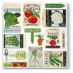 Servetele pentru decoupage Organic - 1 buc
