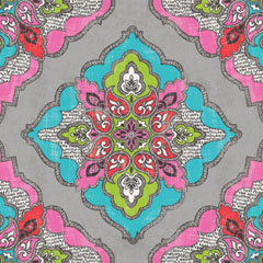 Șervețele pentru DECOUPAGE - Ornamente colorate - 1 buc