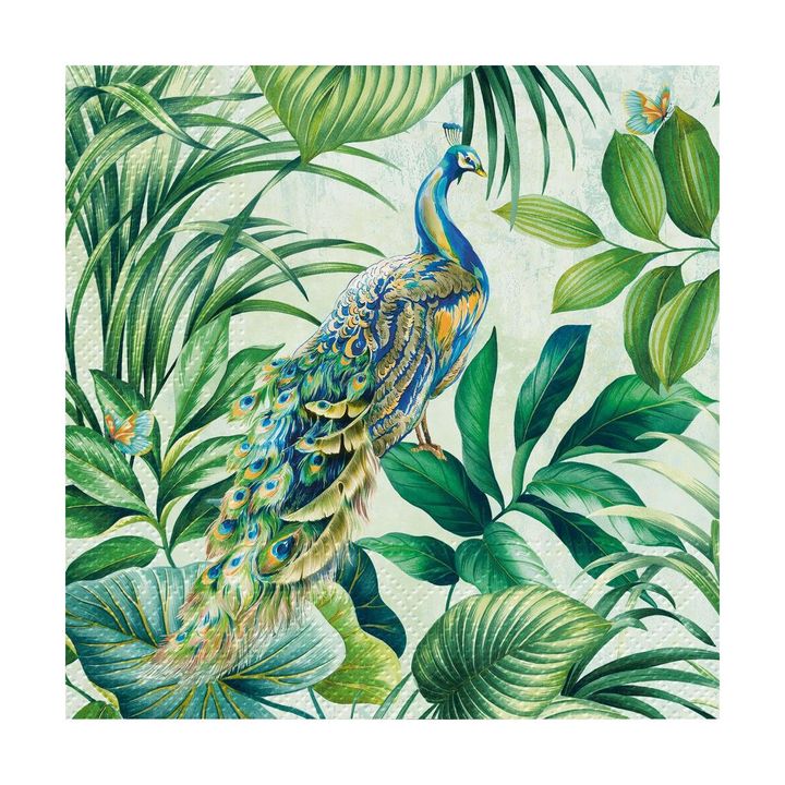 Șervețele pentru DECOUPAGE Peacock - 1 buc