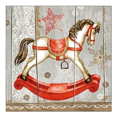Șervețele pentru DECOUPAGE - Rocking Horse - 1 buc