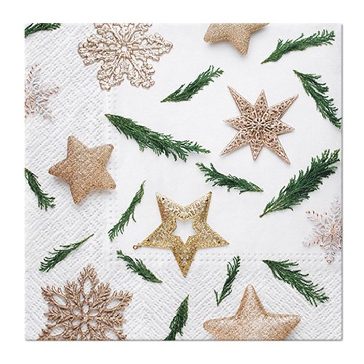 Șervețele pentru DECOUPAGE Star decorations - 1 buc