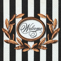 Șervețele pentru DECOUPAGE - Welcome - 1 buc