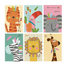 Șervețele pentru DECOUPAGE - Zoo Friends - 1 buc