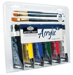 Set acrilic Artist Paint Royal & Langnickel - 9 piese