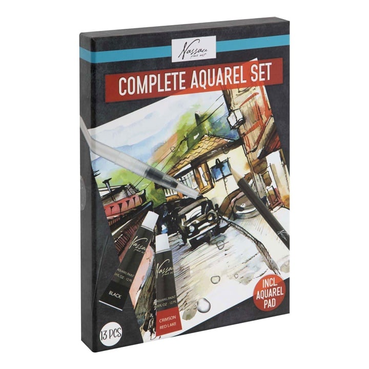 Set acuarelă Nassau | Set 13 piese